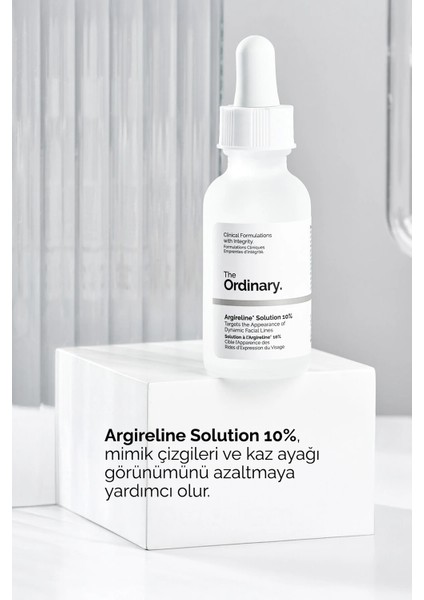 Argireline Solution 10% - İnce Çizgi Görünümü Karşıtı Serum modelleri