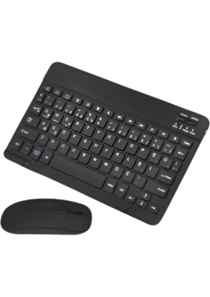Kablosuz Bluetooth Klavye Mouse Seti Wireless Sessiz Ince Tasarım Çoklu Uyumlu fiyatları