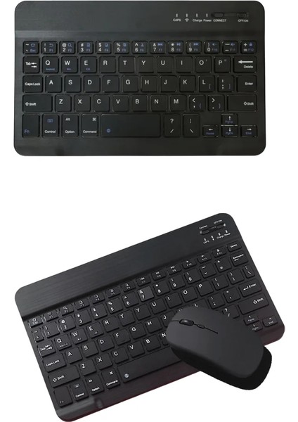 Kablosuz Bluetooth Klavye Mouse Seti Wireless Sessiz Ince Tasarım Çoklu Uyumlu modelleri