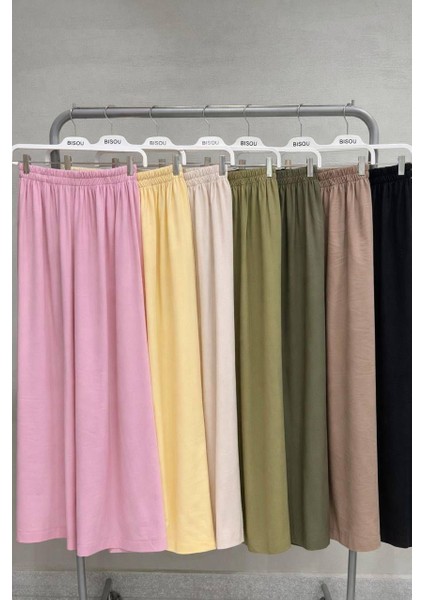 Keten Rahat Şık Pantolon modelleri