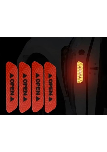 Reflektif Araç Kapı Stickerı modelleri