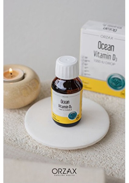 Vitamin D3 1000 IU Damla 50 ml Yetişkinler İçin Pratik Kullanım ve Yüksek Emilim fırsatları