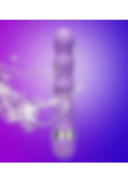 Mor Gspot Anal Vajinal Dildo Vibratör Masturbatör