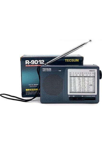 R9012 Transistörlü 12 Bandlı Kısa Dalga Analog Radyo fiyatları