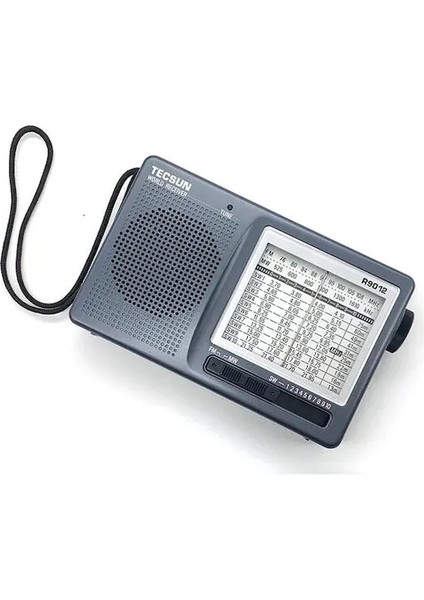 R9012 Transistörlü 12 Bandlı Kısa Dalga Analog Radyo