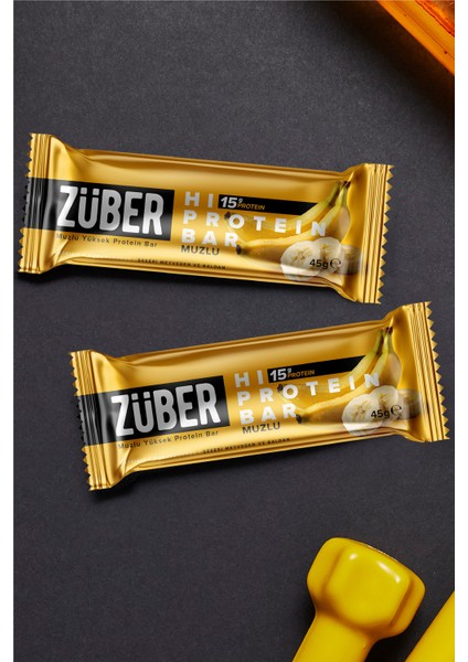 Muzlu Hi Protein Bar 45G x 12 Adet (15G Protein) fırsatları