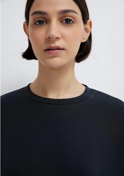 Soft-Premium (TENCEL™) Modal Karışımlı Siyah Sweatshirt 168837-900