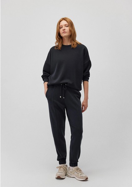 Soft-Premium (TENCEL™) Modal Karışımlı Siyah Sweatshirt 168837-900 fiyatları