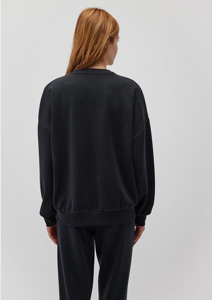 Soft-Premium (TENCEL™) Modal Karışımlı Siyah Sweatshirt 168837-900 fırsatları