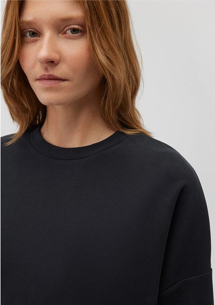 Soft-Premium (TENCEL™) Modal Karışımlı Siyah Sweatshirt 168837-900 indirimleri