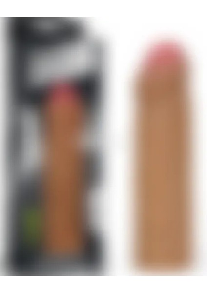 Realistik Sünnetsiz Penis Kılıfı Melez Rengi