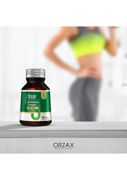 Bromelain Complex 60 Tablet Standart İçerik Menşei: Türkiye