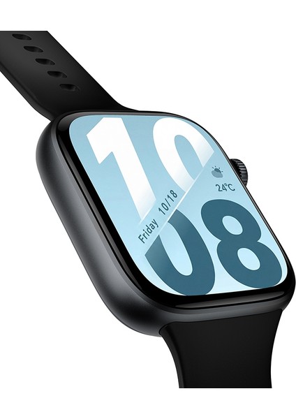 Watch X5I 1,96 inç Ekranlı Akıllı Saat Siyah Bluetooth Bağlantı ve Spor Uyumlu Sağlık Takibi fırsatları