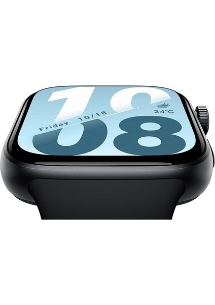 Watch X5I 1,96 inç Ekranlı Akıllı Saat Siyah Bluetooth Bağlantı ve Spor Uyumlu Sağlık Takibi indirimleri