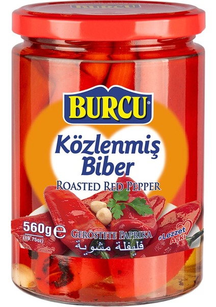 Közlenmiş Biber 560 gr Cam x 3 Adet fiyatları