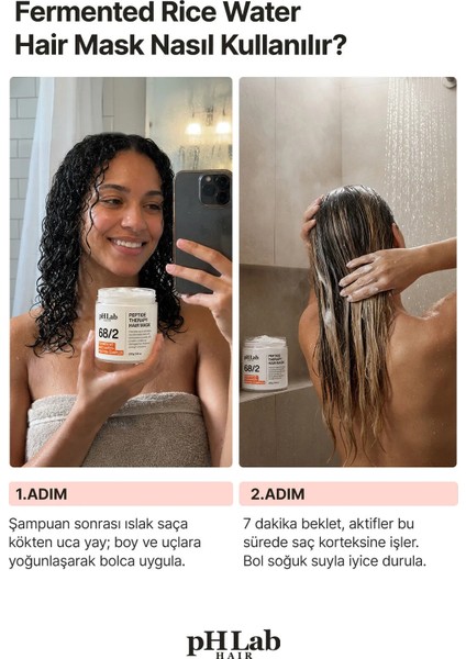 Phlab Hair Bağ Terapisi Fermente Pirinç Suyu & Protein Complex Saç Maskesi indirimleri
