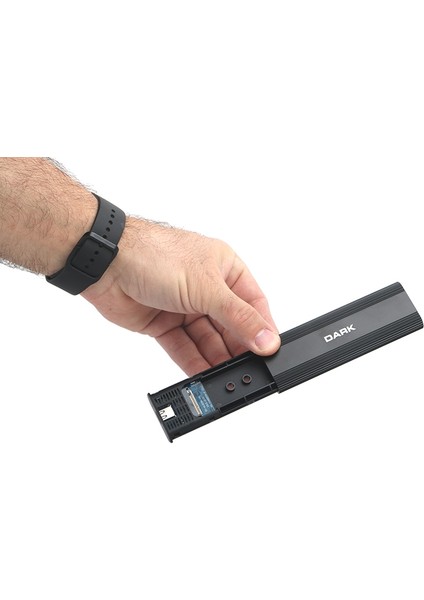 10Gbps USB 3.2 Gen2 Type-C, Max.8TB M.2 NVMe Uyumlu, 2230/2280 SSD Destekli, Vidasız Montaj&Kolay Kurulum, Alüminyum Type-C Disk Kutusu (DK-AC-DSEM2) fırsatları
