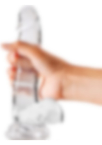 Şeffaf Jel Dildo Yapay Penis  Vajinal Anal Vibrator  Sağlığa Uygun Malzeme ile