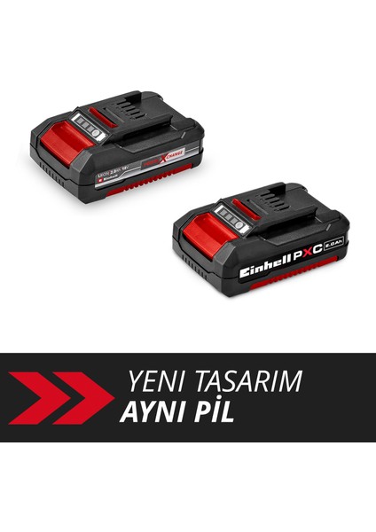 18 V 2,0 Ah Power X-Change Akü (Li-Ion Akü, 18 V, 2.0 Ah, tüm Power X-Change cihazları ile uyumlu) - 4511395 fiyatları