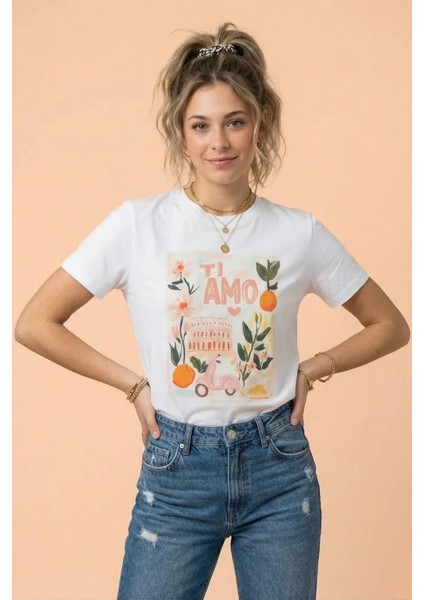 Tiamo Yazılı Tişört