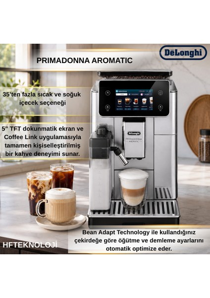 Delonghi Primadonna Aromatic 75TSM Tam Otomatik Espresso Makinesi