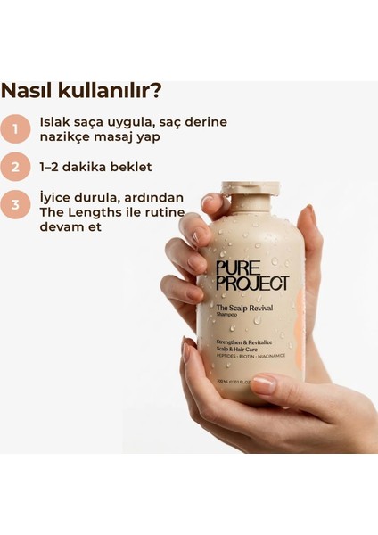 Bitkisel İçerikli Sülfatsız Şampuan 300 ml | Peptit & Biotin ile Güçlendirici Bakım indirimleri