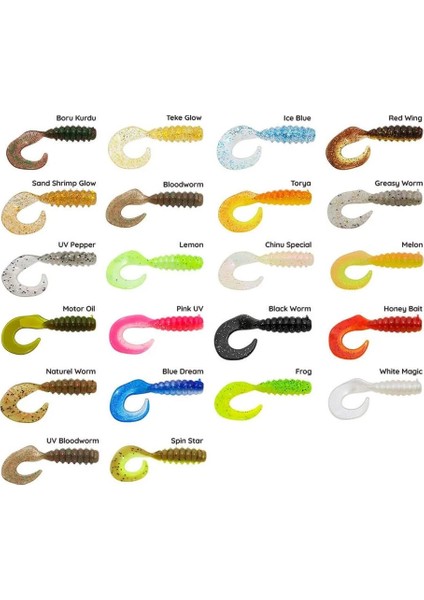 Han Fish Gurt 7cm Lrf Silikon Yem fiyatları