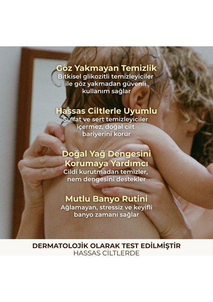 Bitkisel İçerikli Sülfatsız Şampuan 300 ml | Peptit & Biotin ile Güçlendirici Bakım