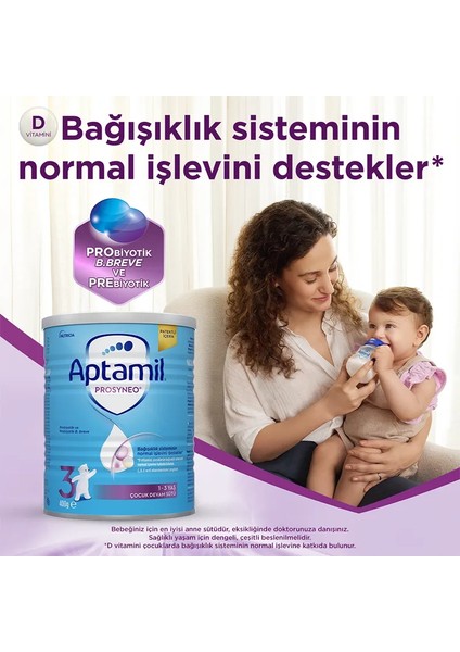 Prosyneo 3 Prebiyotikli Probiyotikli Devam Sütü 400 Gr
