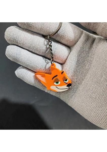 Zootopia Nick Wilde (Tilki) Anahtarlık modelleri