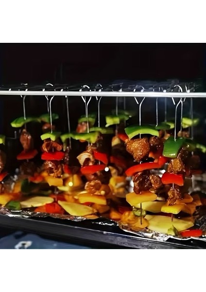 10'lu Paslanmaz Çelikk Şiş Seti (20 Cm) - Airfryer &amp; Mangal fiyatları
