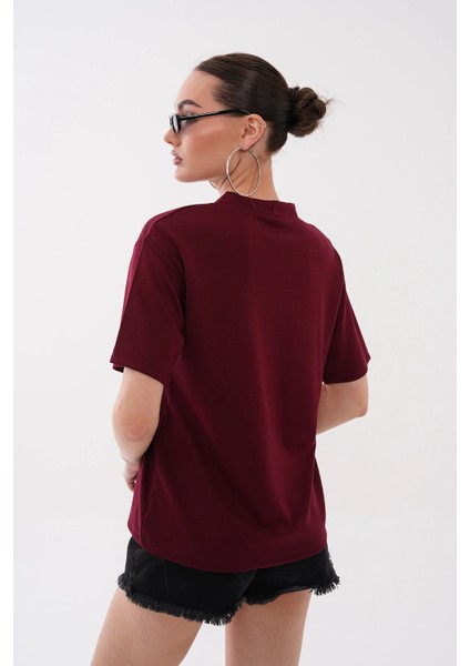V Yaka Kristal T-Shirt fırsatları