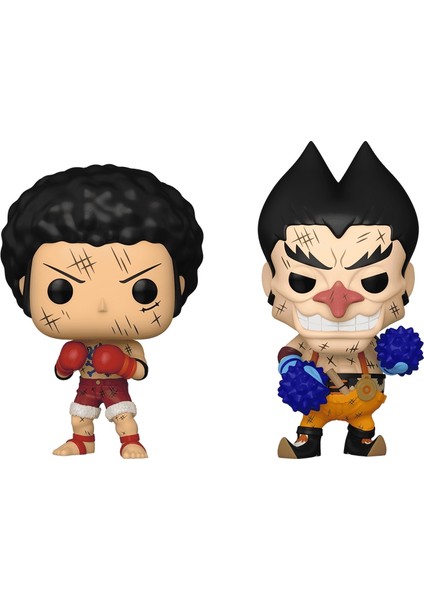 One Pıece Pop! Luffy & Foxy 2-Pack Funko Pop Figür modelleri