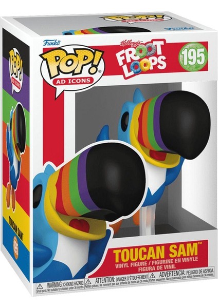 Pop Figür Ad Icons: Kelloggs Froot Loops - Toucan Sam indirimleri