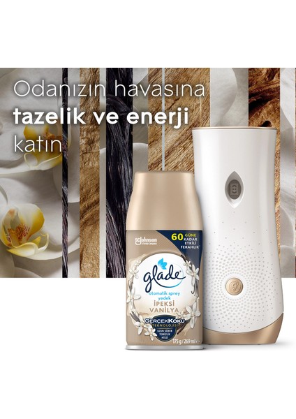 269 ml Otomatik Sprey Vanilya Makinesi + Yedek ile 60 Gün Etkili Ferahlama fiyatları