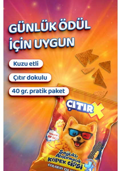 Köpek Cipsi (40 Gr. x 3 Adet) fırsatları