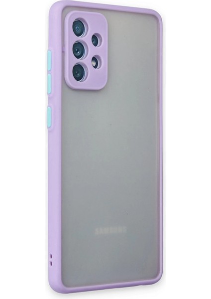 Galaxy A72 Kılıf Montreal Silikon Kapak - Mor modelleri