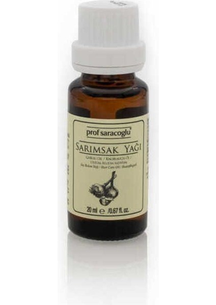 Prof Saraçoğlu Sarımsak Yağı 20 ml Kalite Doğal İçerikli Yağ fırsatları