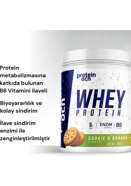 Whey Proteın Cookie & Banana / 400G fırsatları