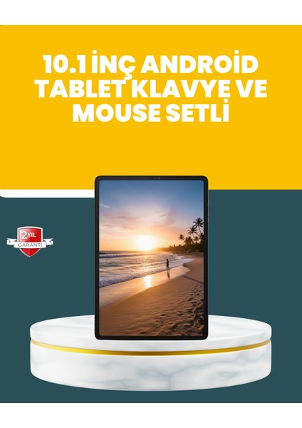 Flzdgnkr 10.1 Inç IPS Ekranlı Android Tablet Bilgisayar Seti indirimleri