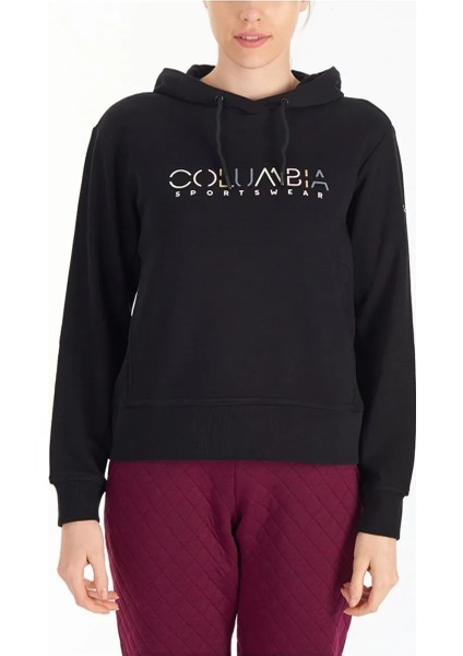 CSC Basic W Columbıa Stencil Kapüşonlu Kadın Sweatshirt