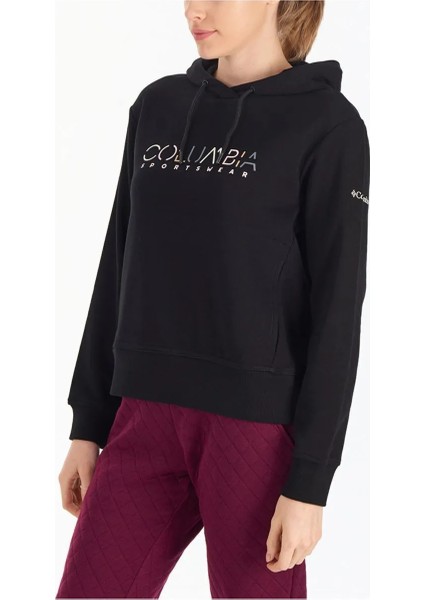 CSC Basic W Columbıa Stencil Kapüşonlu Kadın Sweatshirt