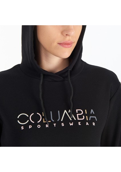 CSC Basic W Columbıa Stencil Kapüşonlu Kadın Sweatshirt