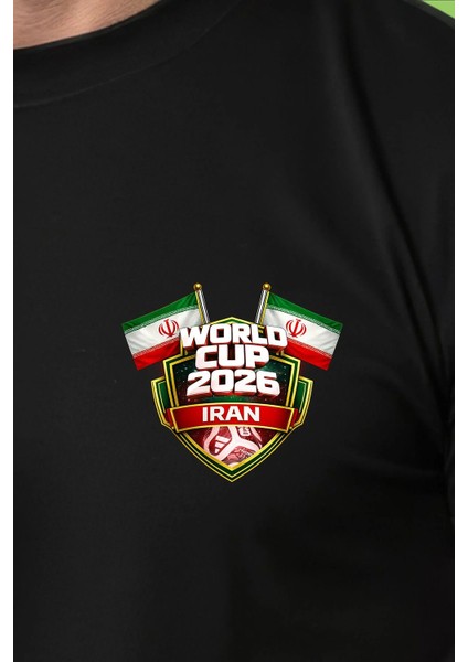 Iran Dünya Kupası 2026 Siyah Tişört modelleri