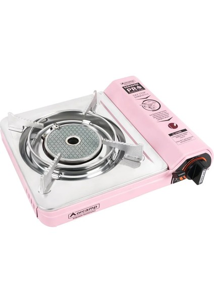 Orcamp Seramik Pro Portatif Ocak Pembe