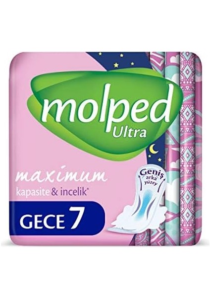 Molped Ultra Hijyenik Ped Gece 7 Adet fiyatları