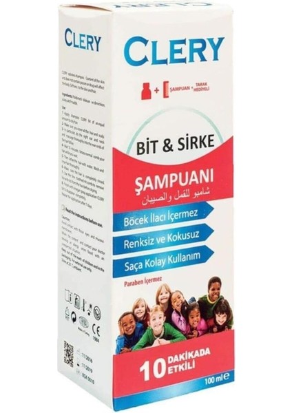 Clery Bit ve Sirke Şampuanı 100 ml fiyatları