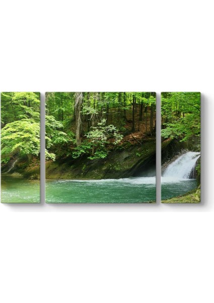 Eistobel Şelale Tablosu 126 x 70-3 Parçalı modelleri
