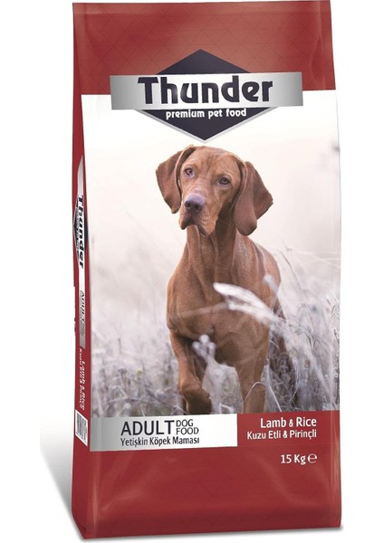 Thunder Yetişkin Köpek Maması 15 kg fiyatları