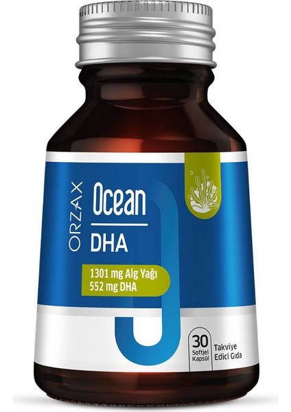 Ocean Dha Bitkisel Omega 3 30 Kapsül x 2 Adet